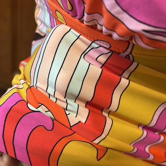 Trina Turk Tankini Top Bikini Swimsuit Swim Halter 6 S Small - Picture 8 of 8